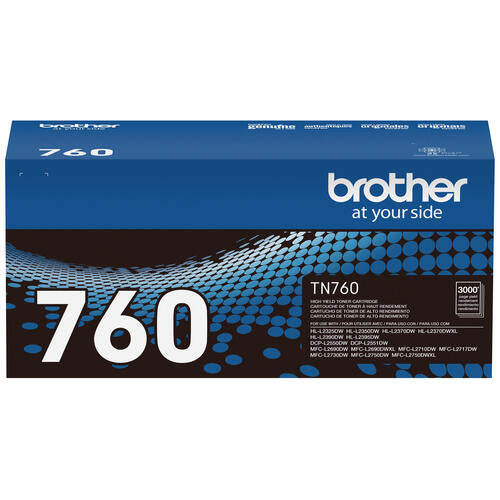 Brother TN-760 High Yield Toner Cartridge