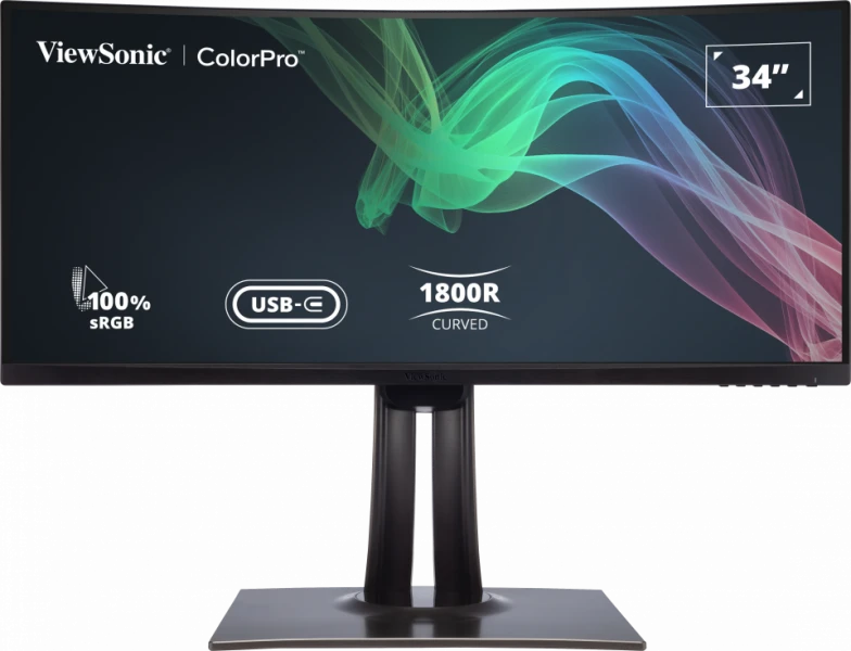 34” 100% sRGB Ergonomic Professional Monitor